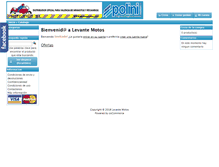 Tablet Screenshot of levantemotos.com